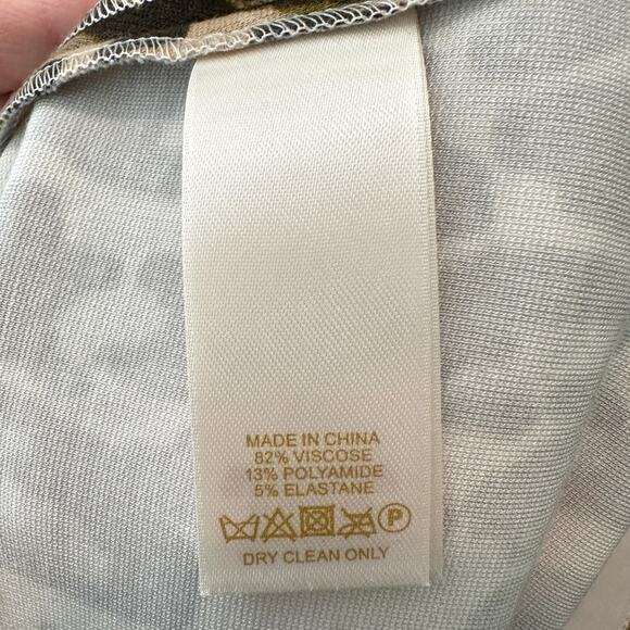 KATE SPADE Cheetah Print Fit & Flare Dress Animal Print Short Sleeve | Size XL - Picture 6 of 6